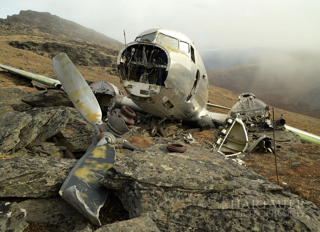 USAAF C47D crash site near Haines Junction Yukon